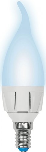 Лампа светодиодная Яркая СW37 Свеча на ветру Е14 220В 7Вт 600Лм 3000К 37x134мм картинка 